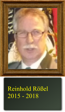 Reinhold Rößel 2015 - 2018
